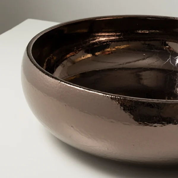 Ciocco Metal Crackled brown gold