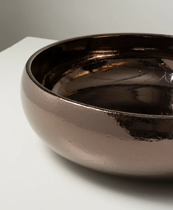 Ciocco Metal Crackled brown gold