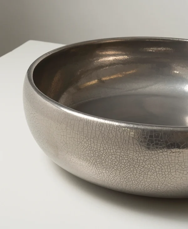 Ciocco Metal Crackled matte platinum
