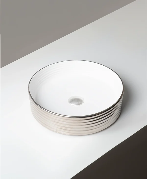 Terzofoco Ring Double Matt silver
