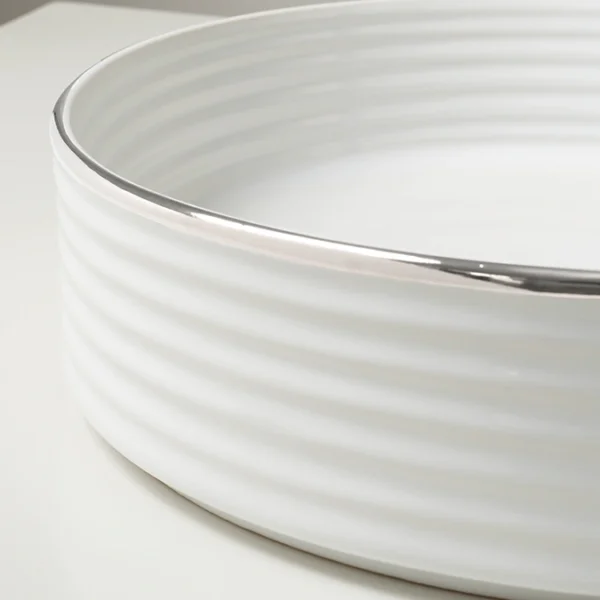 Terzofoco Ring Edge Platinum line